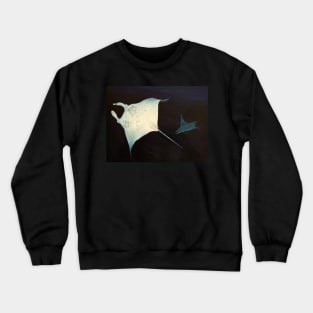 MANTA RAYS IN THE INDIAN OCEAN Crewneck Sweatshirt